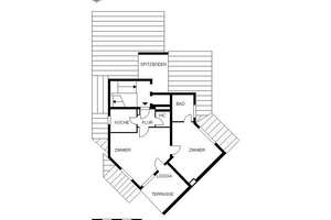***Attraktive 2-Zimmer-Dachgeschosswohnung mit großer Dachterrasse in Wolfsburg-Vorsfelde*** – Merseburger Ring 2, 38448 Vorsfelde, Wolfsburg – Vorschaubild 2