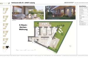 * Erstbezug Neubau - Wunderschöne Wohnung mit 2 Terrassen und großem Gartenanteil * – Kohlenstraße 31, 4107 Zentrum-Südost, Leipzig – Vorschaubild 15