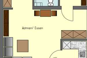 1,5 Zimmer Wohnung mit renovierten Badezimmer in ruhiger Lage direkt am Tetraeder – Am Timpenkotten 39, 46238 Bottrop – Vorschaubild 14