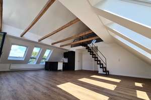 Besonderer Dachboden-Traum: Großes 3,5-Zimmer-Design-Refugium stadtnah im Grünen – Steinfurter Straße 351, 48159 Gievenbeck, Münster – Vorschaubild 2