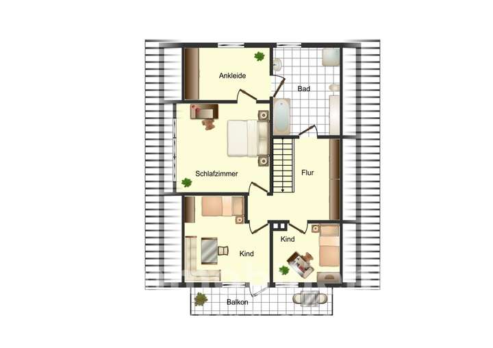 Grundriss Dachgeschoss