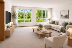 Bezugsfreie großzügige 2 Zimmerwohnung mit Balkon, TG-Stellplatz und Abstellraum – Die vollständige Adresse der Immobilie erhältst du vom Anbieter., 4329 Heiterblick, Leipzig – Vorschaubild 1