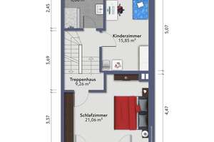 Architekten-Reicheneckhaus mit Garten und Doppelgarage in begehrter Lage von Fürth – Die vollständige Adresse der Immobilie erhältst du vom Anbieter., 90766 Schwand, Eigenes Heim, Fürth – Vorschaubild 36