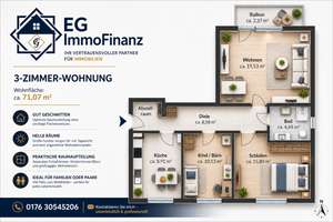 KAPITALANALAGE / BEZUGSFREI Helle 3-Zimmer-Wohnung mit Südbalkon & Garage in München-Moosach – Die vollständige Adresse der Immobilie erhältst du vom Anbieter., 80992 Alt-Moosach, München – Vorschaubild 21