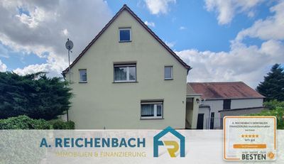 Ein Zuhause mit Charme, großem Garten und viel Potenzial! Doppelhaushälfte in Thallwitz zu verkaufen