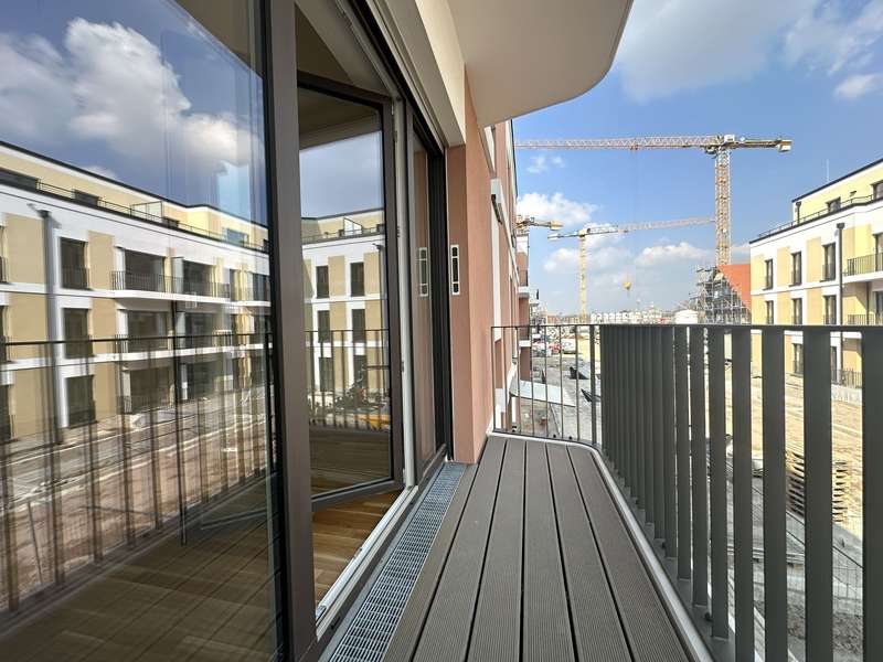 **Erstbezug** 1-Raum-Wohnung mit Balkon in Dresden-Friedrichstadt - Photo 3