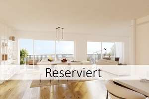 1-Zimmer Neubauwohnung mit großzügigem Sonnenbalkon