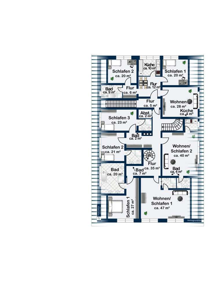 GRUNDRISS | OBERGESCHOSS