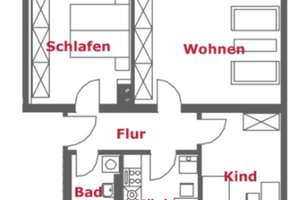 WIr renovieren für Sie! Schöne 3-Raumwohnung mit Balkon! – Hermann-Seidel-Str. 30, 1279 Laubegast, Dresden – Vorschaubild 2