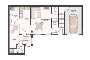 Rgbg-Steinweg: 5-Zi-ETW mit Dachterrasse – Die vollständige Adresse der Immobilie erhältst du vom Anbieter., 93059 Steinweg-Pfaffenstein, Regensburg – Vorschaubild 2