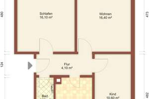 3-Zimmer-Glück mit Balkon in Zittau! – Görlitzer Straße 20, 2763 Zittau – Vorschaubild 4