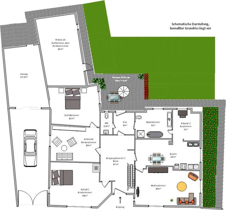 Grundriss Erdgeschoss