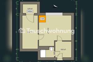 Tauschwohnung: Helle moderne 2-Zimmer-Wohnung in Dresden-Altstadt