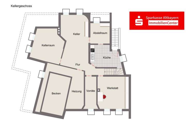 Grundriss Keller