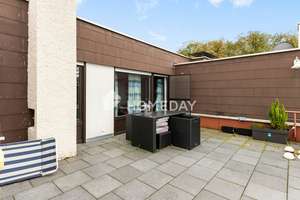 Abendsonne auf der Dachterrasse mit Fernblick: großzügig modernisiertes RMH mit Garten & Garage – Die vollständige Adresse der Immobilie erhältst du vom Anbieter., 69126 Boxberg, Heidelberg – Vorschaubild 15
