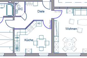 Komfortabel wohnen in gepflegtem Ambiente – Eschenstraße 30, 47055 Wanheimerort, Duisburg – Vorschaubild 8