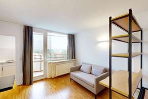 Modernes 1-Zimmer-Apartment mit Balkon und Einbauküche in Erlangen – Paul-Gossen-Straße 119, 91052 Rathenau, Erlangen – Vorschaubild 1