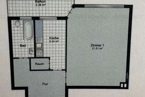 Gemütliche, sonnige und zentrale 1-Zimmer-Wohnung – Vielohweg 166, 22455 Niendorf, Hamburg – Vorschaubild 15