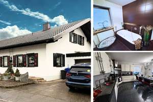 Gepflegter, geräumiger Bungalow in schöner Wohnlage mit ausgebautem Dachgeschoss, Garage und Garten – Die vollständige Adresse der Immobilie erhältst du vom Anbieter., 84561 Mehring – Vorschaubild 1