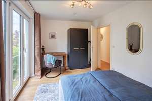 Möbliert: Neu möblierte 2-Zimmer Wohnung für  Projektteams – Die vollständige Adresse der Immobilie erhältst du vom Anbieter., 81737 Altperlach, München – Vorschaubild 4