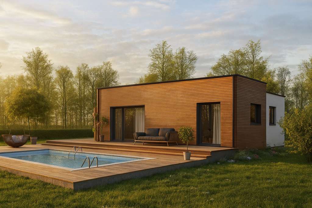 Immobilie in Ahnsen - Rohe 77 – Moderner Bungalow in KfW 40, einzugsfertig - Bild 1