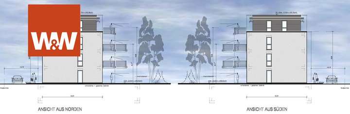 Seitenanicht(Nord-Süd)