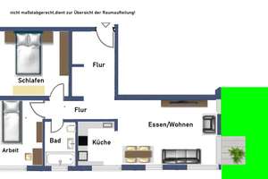 Schöne lichtdurchflutete 3-Zimmerwohnung mit hellem Tageslicht-Badezimmer – Die vollständige Adresse der Immobilie erhältst du vom Anbieter., 74081 Sontheim, Heilbronn – Vorschaubild 10