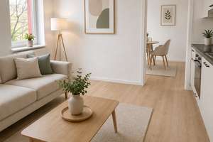Charmante 2,5-Zimmer-Wohnung mit offenem Wohn- und Kochbereich inkl. EBK