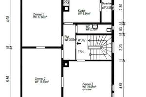 3 Zimmer-Wohnung (ca. 75qm) ohne Balkon aber mit Einbauküche in Stuttgart-Zentrum – Blumenstr. 11B, 70182 Heusteigviertel, Stuttgart – Vorschaubild 4