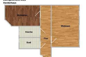 Nachmieter für 2 Zimmer Wohnung  in der südlichen Innenstadt Halle gesucht – 6110 Südliche Innenstadt, Halle (Saale) – Vorschaubild 4