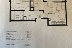 Zwei-Zimmer-Dachgeschosswohnung mit traumhafter Dachterrasse Ludwigshafen