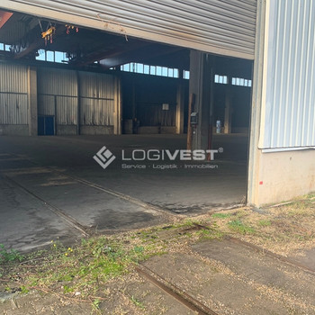 Lagerhalle mit Freifläche und Gleisanschluss in Zwickau verfügbar!