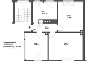 2-Zimmerwohnung in Wuppertal-Elberfeld – Vogelsangstraße 109, 42109 Uellendahl-Katernberg, Wuppertal – Vorschaubild 2