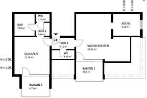 Wunderschöne Dachgeschosswohnung mit Aufzug, 2 Balkonen und Tiefgarage – Bellerstr. 59a, 50354 Hürth – Vorschaubild 31
