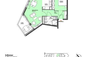 2-Zimmer-Wohnung mit Balkon in Mannheim-Lindenhof – Glücksteinallee 38, 68163 Lindenhof, Mannheim – Vorschaubild 13