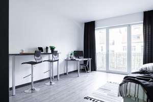 Vollmöbliertes M+ Apartment mit Balkon für Studenten oder Azubis / ALL-In Miete – Schützenstraße 2a, 4103 Zentrum-Ost, Leipzig – Vorschaubild 2