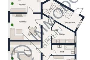 🏛️ Bauhaus-Altbau im sanierten Zustand – Helle 3,5 Zi Whg in ruhiger Lage nahe Prenzlauer Berg – Die vollständige Adresse der Immobilie erhältst du vom Anbieter., 13189 Pankow (Ortsteil), Berlin – Vorschaubild 21