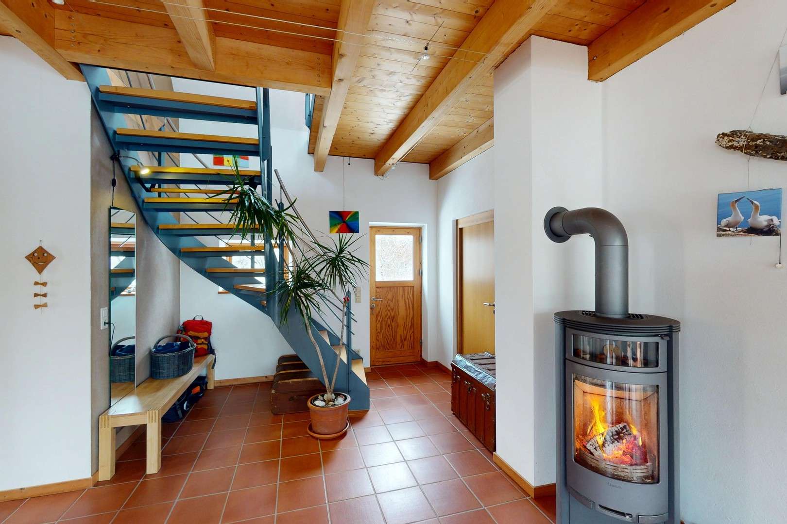 Immobilie in Haseldorf - Ökologisch nachhaltiges Niedrigenergiehaus - gesund wohnen mit Lehm - Bild 6