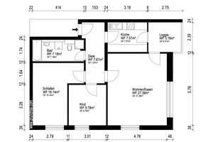 Frisch sanierte 3-Zimmer-Wohnung im Hochparterre in Horn-Lehe inkl. Tiefgaragenstellplatz – Die vollständige Adresse der Immobilie erhältst du vom Anbieter., 28357 Lehesterdeich, Bremen – Vorschaubild 13