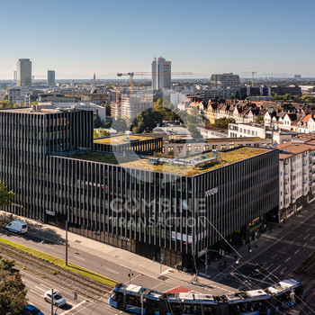 Hochwertige Büroflächen direkt an der Stammstrecke - exklusiv bei combine Transaction