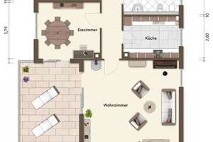 Stilvolles Penthouse mit Fernsicht – 42651 Solingen-Mitte, Solingen – Vorschaubild 14