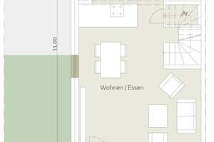 Doppelhaushälfte für Familie - großer Garten in traumhaft ruhiger Umgebung - EH55-Förderung möglich! – Die vollständige Adresse der Immobilie erhältst du vom Anbieter., 65203 Biebrich, Wiesbaden – Vorschaubild 3