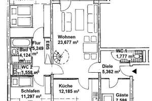 Komfortable 5-Zi-Wohnung über 2 Etagen mit Balkon, Wohnküche und 2 Bädern – Blankenauer Straße 9, 9113 Schloßchemnitz, Chemnitz – Vorschaubild 6