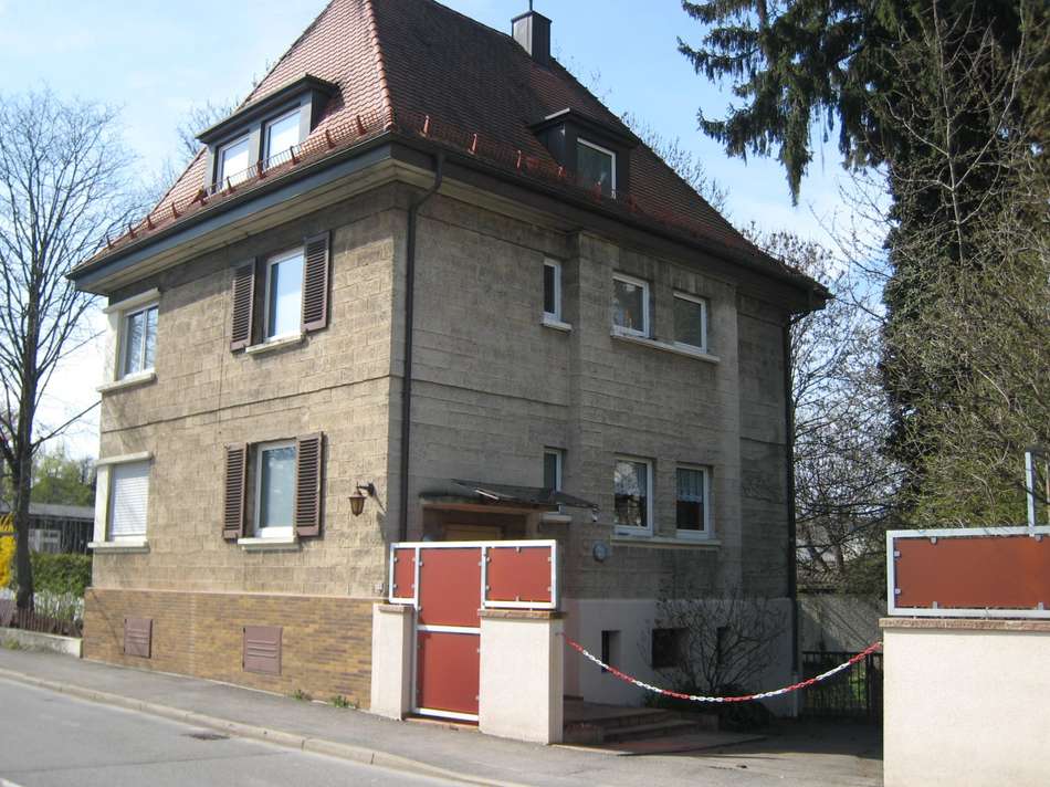 Zufahrtsbereich zum Grundstück