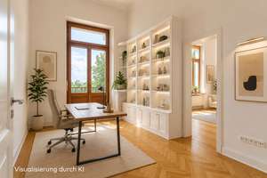 Stilvoller Altbau mit Weserblick und großer Terrasse – Die vollständige Adresse der Immobilie erhältst du vom Anbieter., 28203 Ostertor, Bremen – Vorschaubild 4