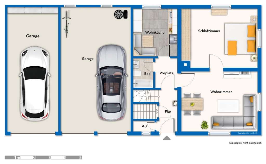 Immobilie in Esslingen am Neckar - Grundstück mit Altbestand – Sanierungsobjekt in Esslingen-Mettingen - Bild 2