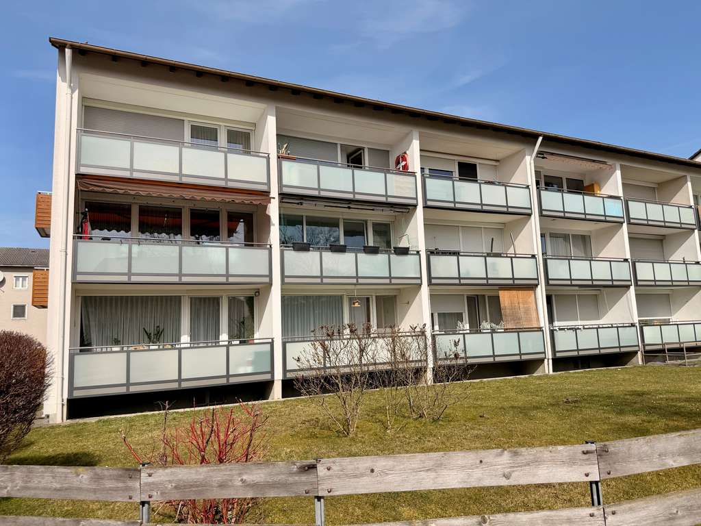 Immobilie in Mindelheim - Charmante 1‑Zimmer‑Wohnung mit Balkon in gepflegter Wohnanlage - Bild 0