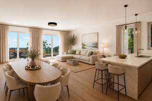 Mediterrane Architektur trifft Schlossnähe in Bensbergs Mitte mit Fernsicht 
