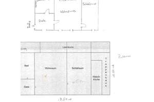 Schöne 2 Zimmer Wohnung mit Küche im Erdgeschoss