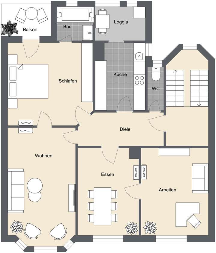 8499 - 2D - Etage 1 - Image